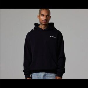 TALENTLESS Classic Black Hoodie for Men